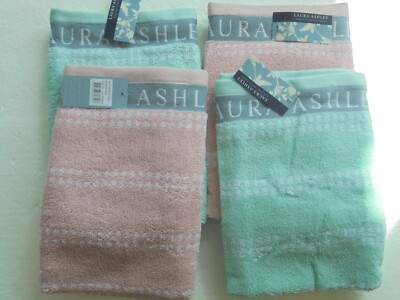 Laura Ashley  Hand Tuch 4-er Set  50/50  NEU
