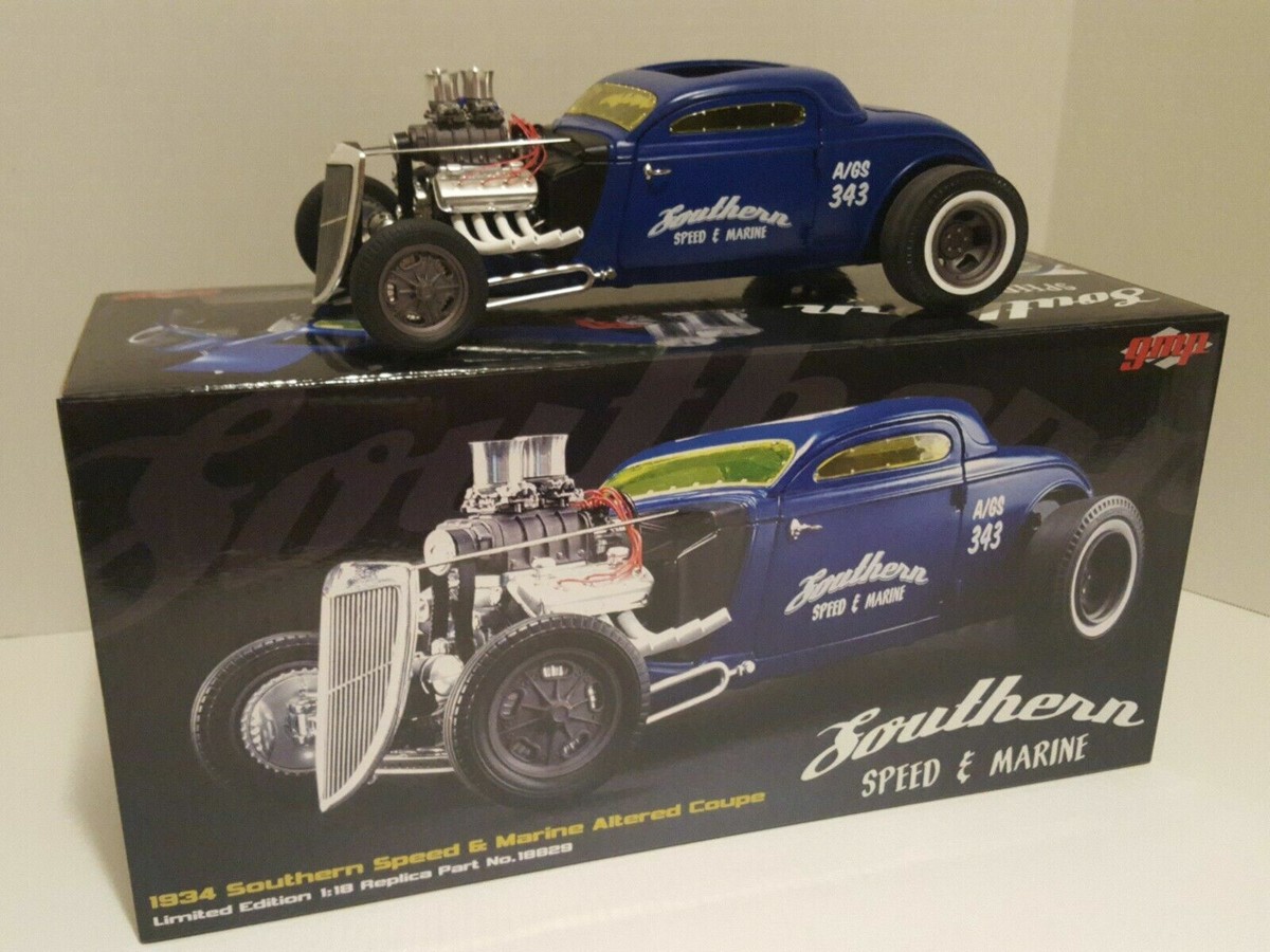 1:18 Scale GMP/Acme 1934 Southern Speed & Marine Altered Coupe