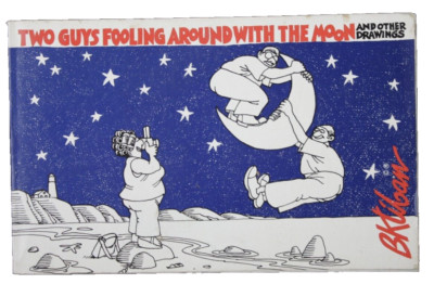 Two Guys Fooling Around With The Moon B. Kliban Paperback 1st/!st Printing 1982