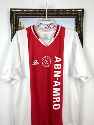 Ajax Amsterdam Home football shirt 2004 Soccer Adidas Jersey Mens