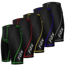Mens Compression Shorts Sports Briefs skin tight fit gym Running Base layer FDX 