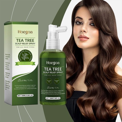Scalp Relief Spray Scalp Relief W/TEA TREE Leave-In Spray 100ml NEW! N US - Picture 5 of 16