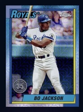 2025 Topps Chrome S.1 - 1990 Silver Mojo-BO JACKSON (Topps MLB Bunt Digital card