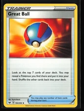 GREAT BALL Sword & Shield #164 SSH(LP)(PKM)