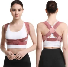 Adjustable Posture Corrector - Back & Shoulder Support Brace, Pro Belt for Adult