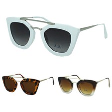 For Womens Shield Wrap Around Sunglasses Stylish Designer Shades Retro Eyewear