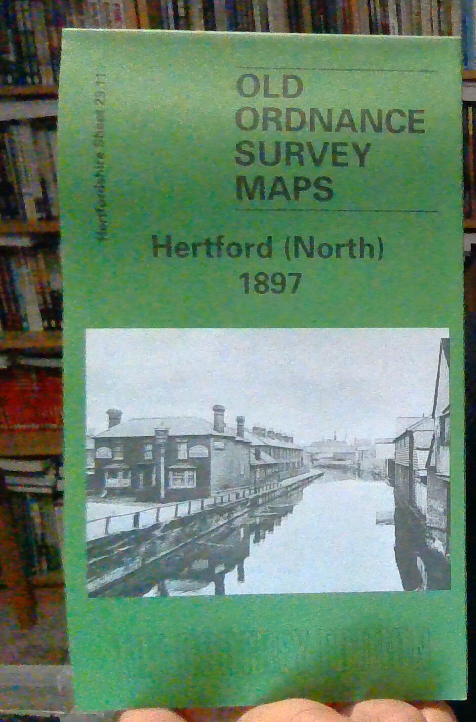 MAP OF Hertford (NORTH) 1897 Hertfordshire Sheet 29.11 NEW 9780850541571