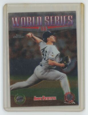 1999 Topps Chrome. Andy Pettitte . New York Yankees #239