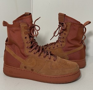 Men's Nike Air SF Air Force 1 Sneaker Boot 884024-204 Dusty Peach Size 9 |  eBay