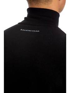 Balenciaga Turtleneck Sweater Black 