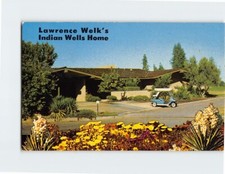 Postcard Lawrence Welk's Home Indian Wells Country Club California USA