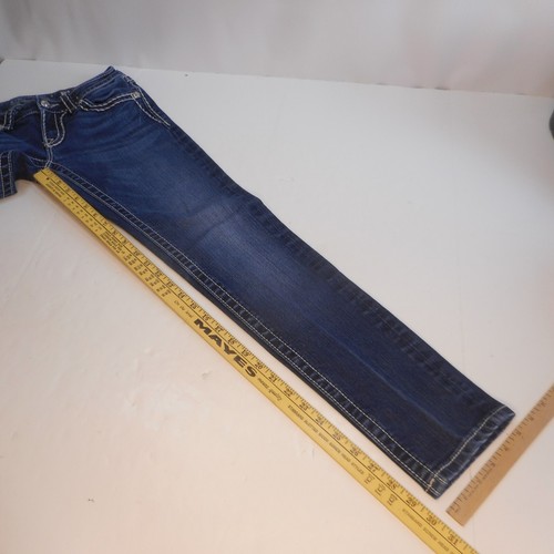 Miss Me Signature skinny Damenjeans Denim blau Größe 27 dunkel gewaschen - Bild 6 von 11