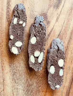 Artisan Chocolate California  Biscotti.  Authentic  Great Taste! Gluten Free
