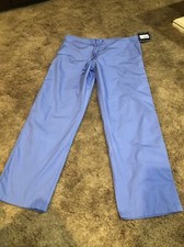 NWT DIckies Medical Uniform Scrub Drawstring Pants Blue -S