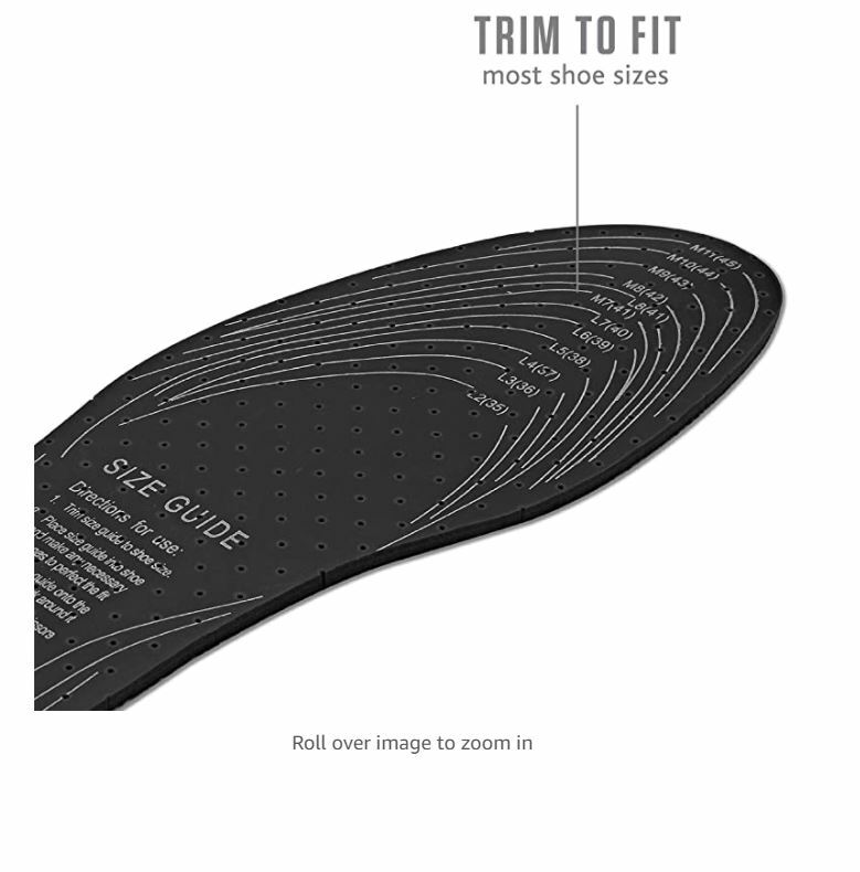 sof sole deodorizing shoe inserts