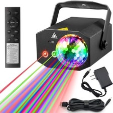 Luces Laser De Discoteca Proyector Para Fiesta Dj Escenario Con Control Remoto