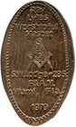 RAY LYLES WORSHIPFUL MASTER ELONGATED CENT - S.W. LODGE # 286 F&A.M. MIAMI, FL 2 — photo 1