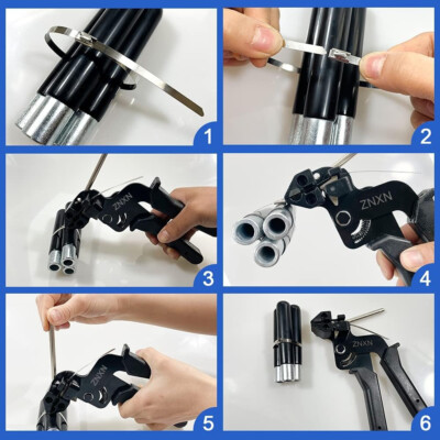 1x Cable Tie Gun Tool By ZNXN, Metal Zip Tie Tool ONLY *NEW* | eBay