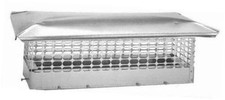 Stainless Steel 9x28 Bolt On Chimney Cap Made in USA