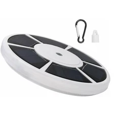 NEW 128 LED Solar Flag Pole Light New Super Very Bright Led Solar Powered Lights