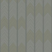 Fd26529_Hannah Chevron Streifen Grau/Taupe Fine Decor Tapete