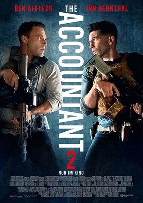 The Accountant 2 Kinoplakat Kinoposter Filmplakat Poster Plakat A1 