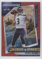 2021 Panini Rookies & Stars Airborne Red Wave Russell Wilson #AB-6 0r6h