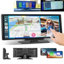10.26" 2K Car Wireless Apple CarPlay Android Auto Touch Screen Portable Radio FM