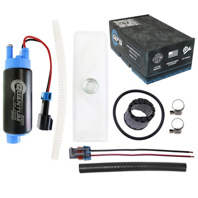 Qfs 340LPH E85 Benzin Pumpe + Set für Audi 90 93-94 100/S4 92-94 A6/S6 95-98