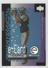 2000 Upper Deck E-card Chad Pennington #CP Rookie RC 0vl1. rookie card picture