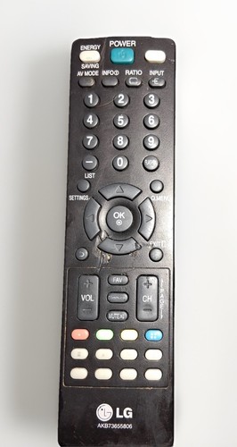 LG AKB73655806 TV Remote Control Black Replacement Unit | eBay