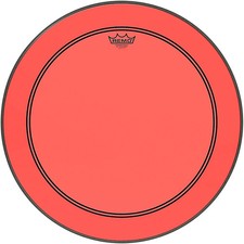 Remo Powerstroke P3 Colortone Red Bass Drum Head 22 in.
