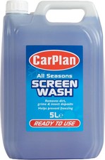 CarPlan All Seasons Ready Mixed Screen Wash, Removes Dirt, Grime, Prevents 5 L 1.87 per litre