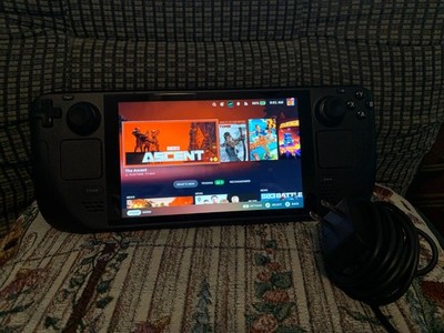 Valve Steam Deck 256GB LCD Black with dock and hard case EXC 