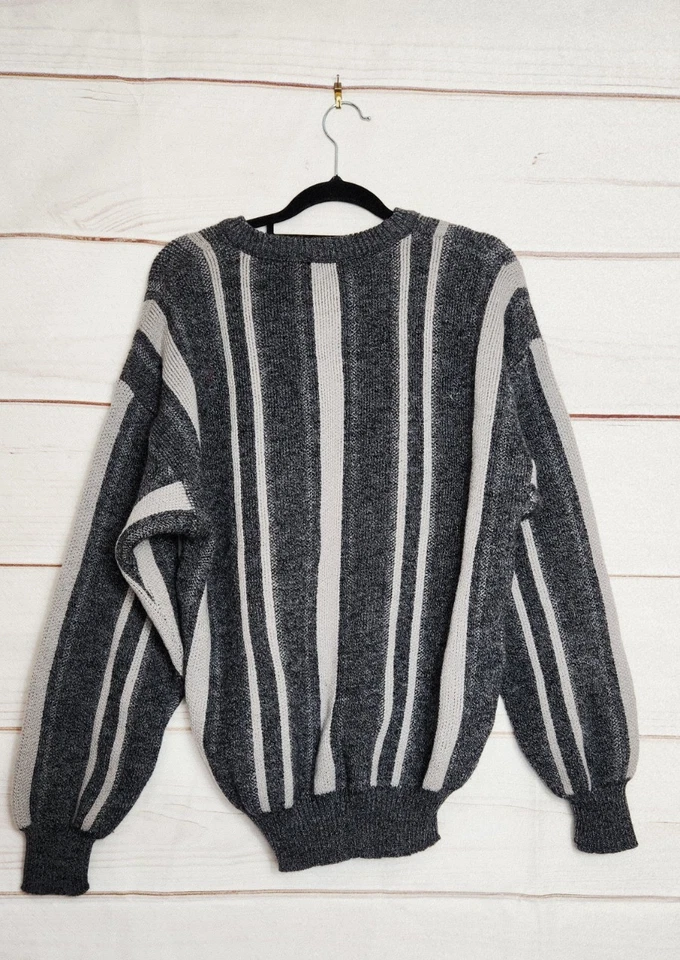 Pierre Balmain Monsieur Pure Wool Jumper Sz18 Quiet Luxury Knit Pullover Vtg - Image 3 of 4