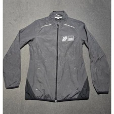 Port Authority Ladies Windbreaker Home Depot Team Depot Jacket Gray Size M