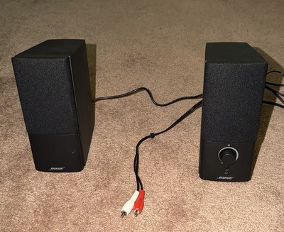 Bose Companion 2 Series III Multimedia Speakers Black - Tested & Working