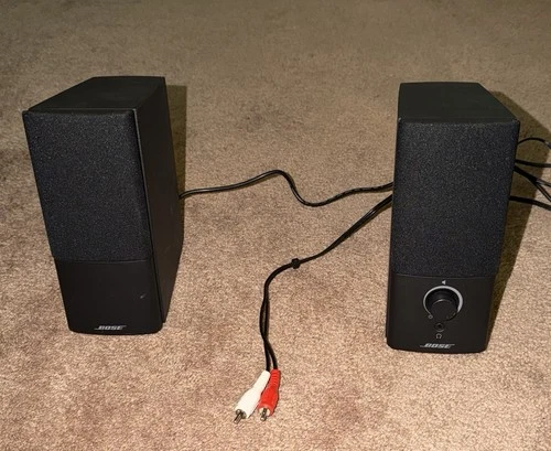 Bose Companion 2 Series III Multimedia Speakers Black - Tested & Working