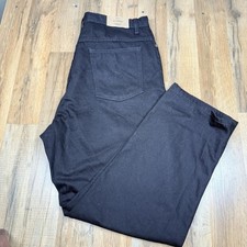 LL Bean Original  Size 18Fit Jeans Black High Rise Relaxed Pockets