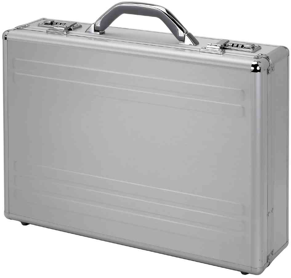ALUMAXX KRONOS Mallette business haut de gamme en aluminium brossé pour cadre