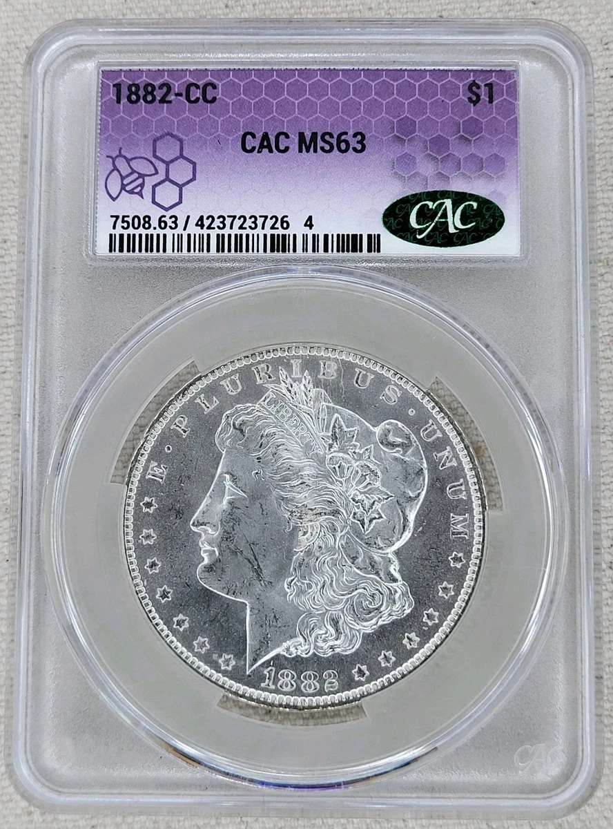 MS 63 Graded 1882 Year Morgan US Dollars (1878-1921) for sale | eBay