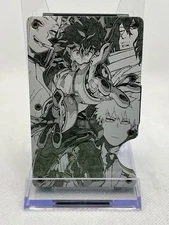 Deku Collage Metal Minimalist Wallet Card Case From My Hero Academia Anime