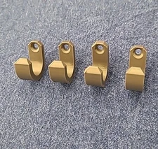 Curtain Rod Hooks - 4pk - 3d Printed - ANY COLOR 