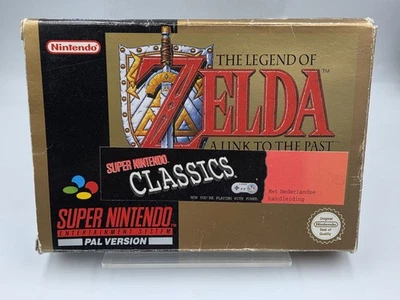 SNES The Legend of Zelda A Link to the Past mit OVP + Anleitung UKV  - Bild 1 von 4