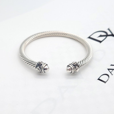 David Yurman 5mm Renaissance Classic Zopfarmband in 925 Sterling Silber