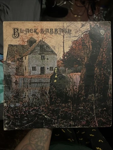 Black Sabbath Self Titled 1970 Orig. LP  WS 1871 WB Green Label