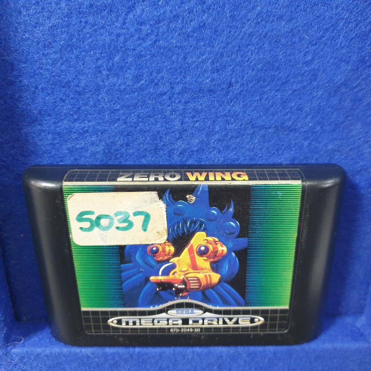SEGA メガドライブ　新品　ゼロウィング Mega Drive ZERO WING Cart *Works on Genesis* Authentic Sega PAL