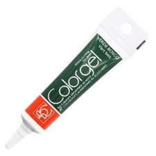 Colorante Gel alimentare VERDE BOSCO - per pasta di zucchero, panna ecc. - Tubet