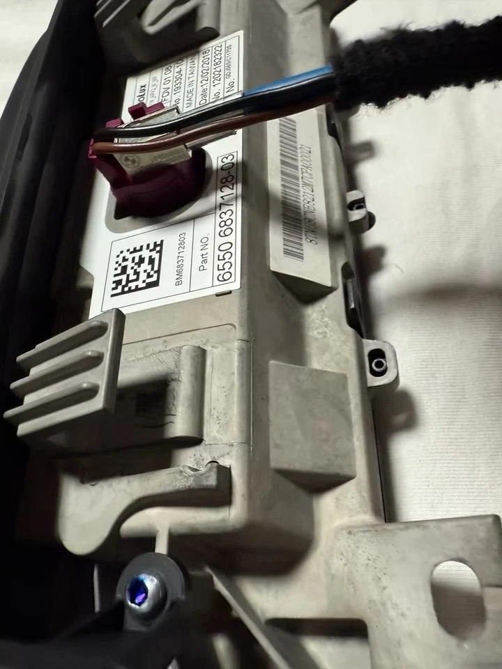 Bmw f20f 21 F30 F31 F32 F34 F36 Headunit mit 6,6zoll Display 6550 6837128-03 - Bild 3 von 4