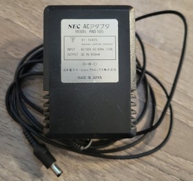 PC Engine Core Grafx II, AC Adapter, AV Cable, Controller (Japan Import)*TESTED*